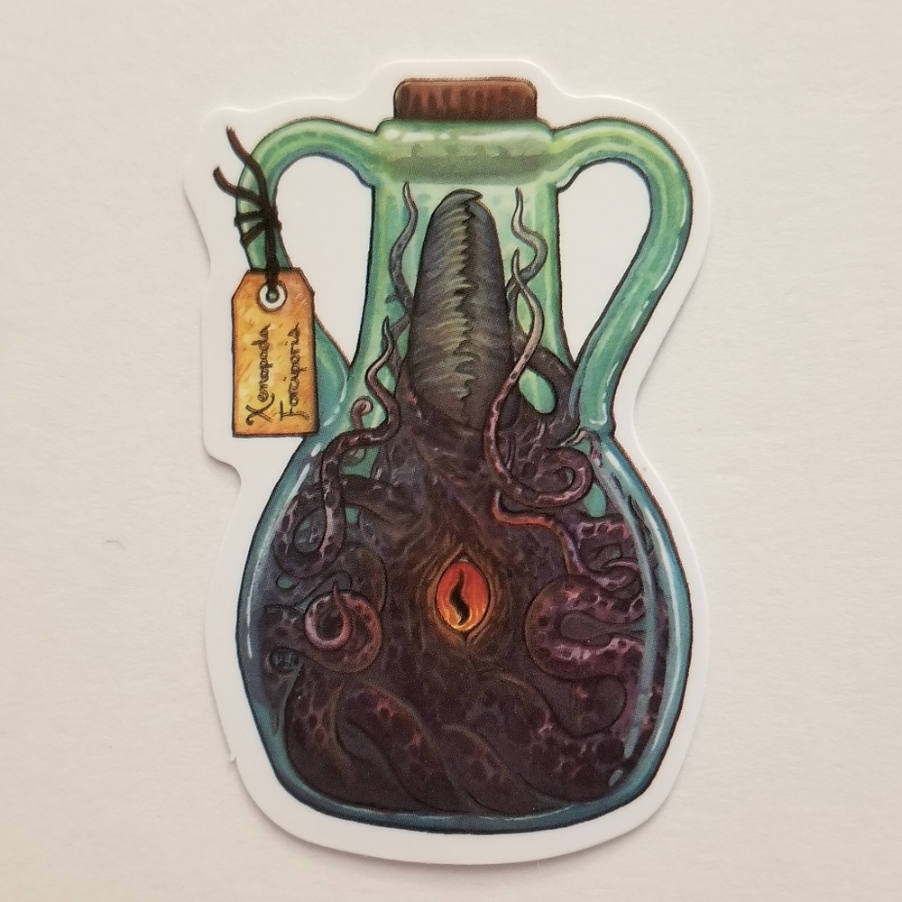 10/$10 Bottled Monster Sticker
